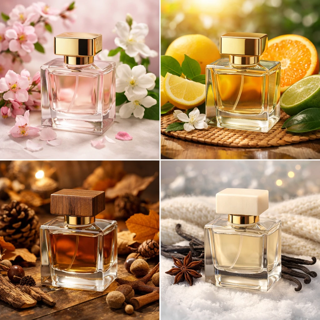 انتخاب عطر مناسب فصل